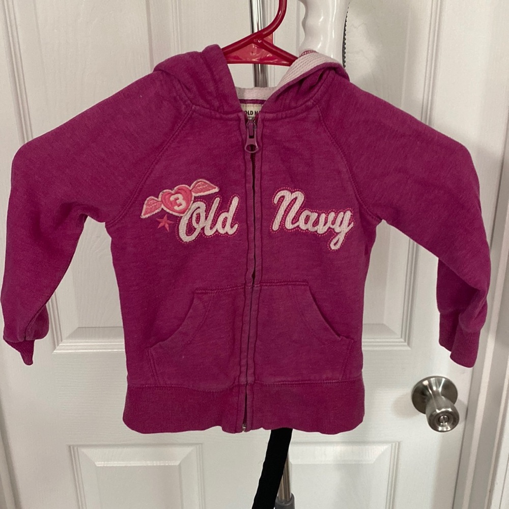Old Navy Zippered Sweatshirt